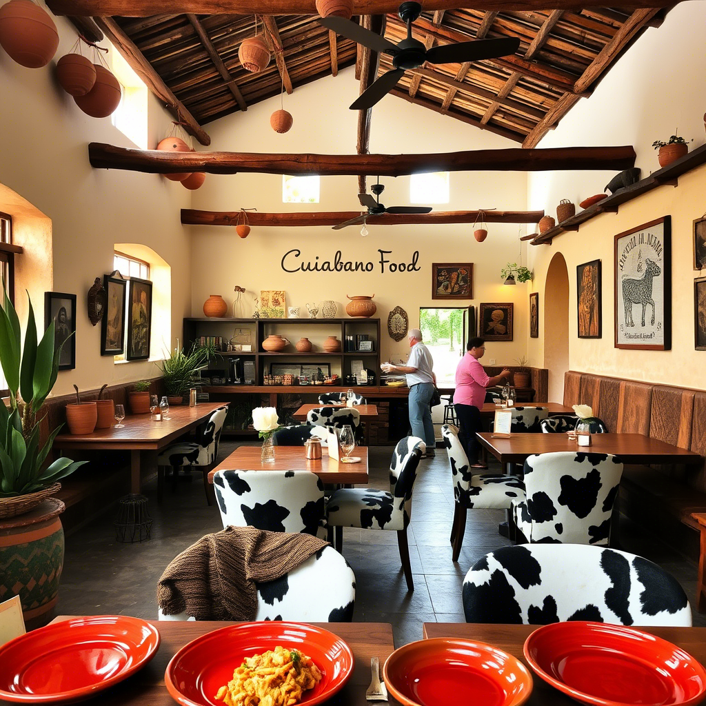 Imagem do ambiente do restaurante Cuiabano Food